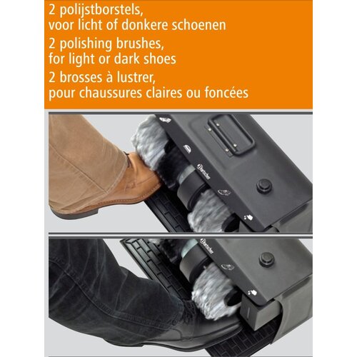 Bartscher Cireuse Chaussures Électrique - 120W - 400x240x260(h)mm
