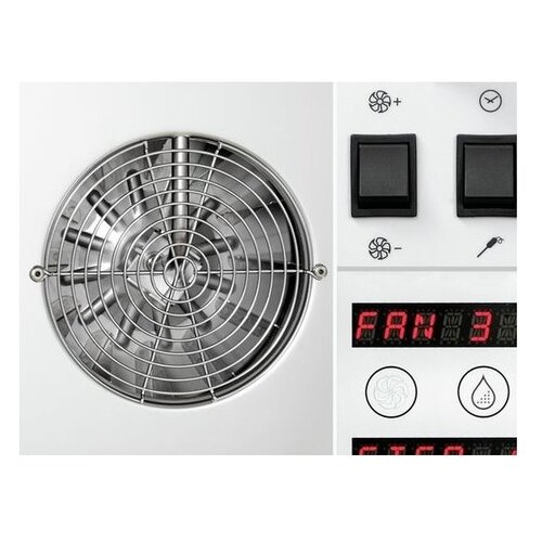 Bartscher Four Mixte à Vapeur INOX | 10x GN1/1 | Boutons Manuels | Capacité 80-150 Couverts