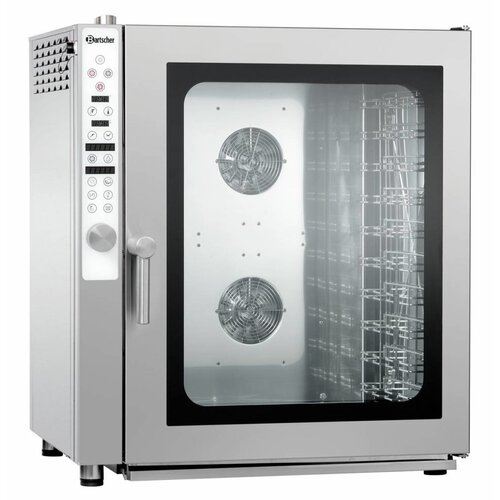 Bartscher Four Mixte à Vapeur DIGITAL | 10x GN1/1 | Capacité 80-150 Couverts Bartscher Four Mixte à Vapeur DIGITAL | 10x GN1/1 | Capacité 80-150 Couverts