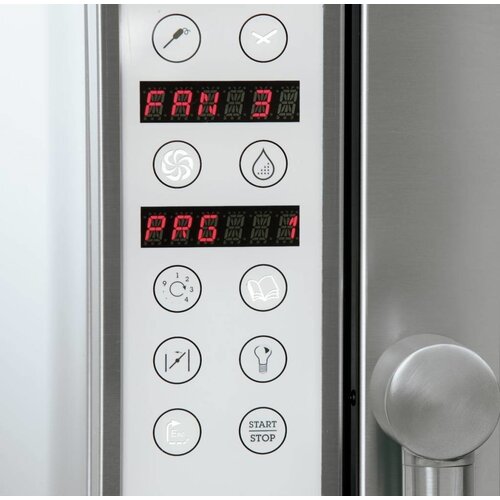 Bartscher Four Mixte à Vapeur DIGITAL | 10x GN1/1 | Capacité 80-150 Couverts Bartscher Four Mixte à Vapeur DIGITAL | 10x GN1/1 | Capacité 80-150 Couverts