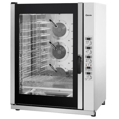 Bartscher Four Mixte à Vapeur Boulangerie | 10x Plaque 400x600mm | 80-150 Couverts