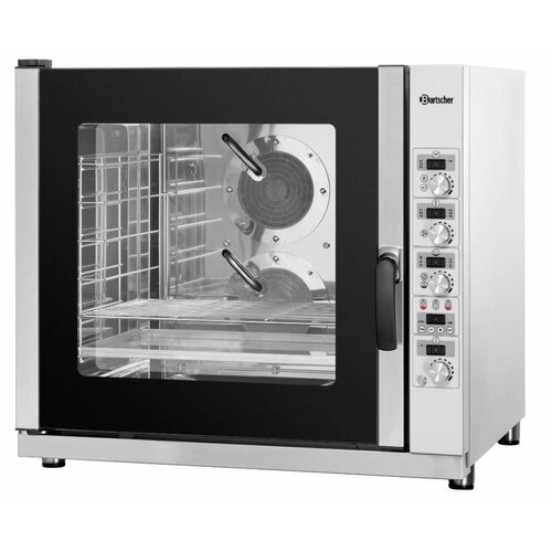 Bartscher Four Mixte à vapeur Boulangerie | 6x Plaque 400x600mm | 30-90 Couverts Bartscher Four Mixte à vapeur Boulangerie | 6x Plaque 400x600mm | 30-90 Couverts