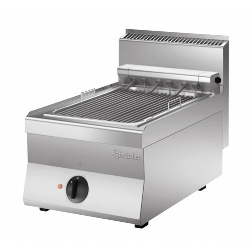 Bartscher Grille Électrique - Fonte Rainurée - 4,08kW - 400x650x295(h)mm