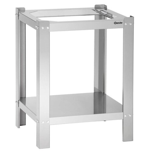 Bartscher Soubassement Inox | Pour Cuiseur Vapeur GN 2/3 570x515x741mm Bartscher Soubassement Inox | Pour Cuiseur Vapeur GN 2/3 570x515x741mm