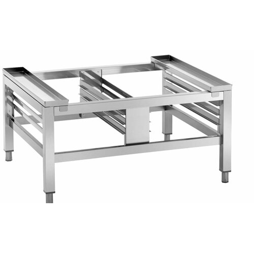 Bartscher Support Inox Pour Fours à GN 1/1 - 850x700x400-450(h)mm Bartscher Support Inox Pour Fours à GN 1/1 - 850x700x400-450(h)mm