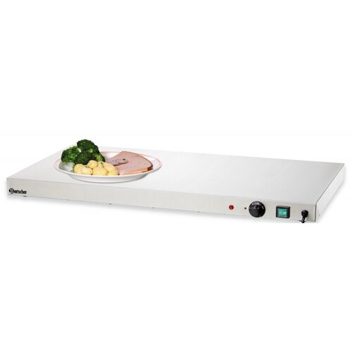 Bartscher Plaque Chauffante Inox - 450W - 900x450x64(h)mm