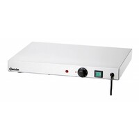 Plaque Chauffante Inox - 250W - 500x375x64(h)mm