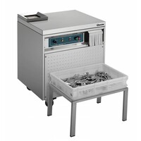 Polisseuse Couverts Inox - Sur Roues - 900W - 690x595x780(h)mm