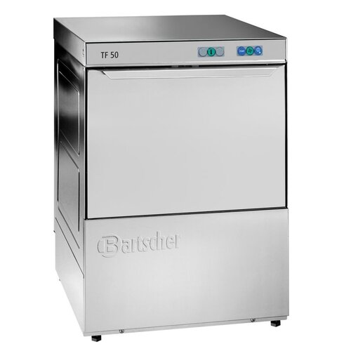 Bartscher Lave-Vaisselle 50x50cm | Doseur de Rinçage | 230V