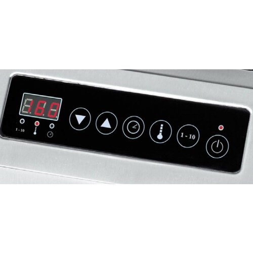 Bartscher Réchaud à Induction | Surface Vitrocéramique | 3kW | 330x415x100(h)mm