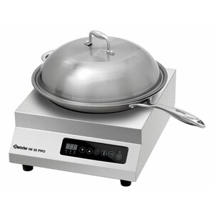 Bartscher Set Wok à Induction | Ø300mm + Sauteuse Wok | 5 Litres