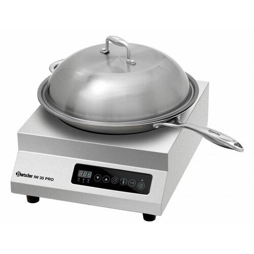 Bartscher Set Wok à Induction | Ø300mm + Sauteuse Wok | 5 Litres