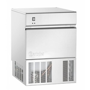 Bartscher Machine à Glaçons Inox Q 45 - 45Kg/24h - SILENCIEUX - 500x610x690-710(h)mm