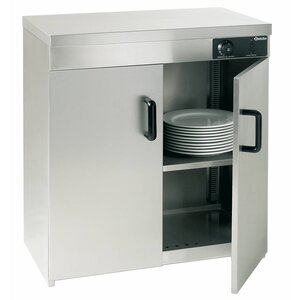 Bartscher Armoire Chauffante Inox |  110-120 Assiettes de Ø320mm | 1,2kW | 750x450x855(h)mm