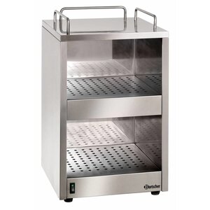 Bartscher Chauffe-Tasses Inox | 72 Tasses | Modèle de Comptoir | 140W | 320x360x545(h)mm Bartscher Chauffe-Tasses Inox | 72 Tasses | Modèle de Comptoir | 140W | 320x360x545(h)mm