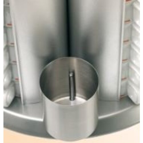 Bartscher Chauffe-Tasses Inox | Modèle de Comptoir | 48 Tasses | 200W | Ø350-405(h)mm