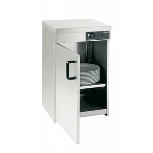 Bartscher Armoire Chauffante Inox | 25-30 Assiettes de Ø320mm | 400W | 400x400x545(h)mm