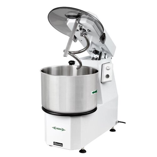 Bartscher Pétrin Spirale 25kg | Cuve Amovible 25 Ltrs | 1,5kW | Convient aux pâtes fermes