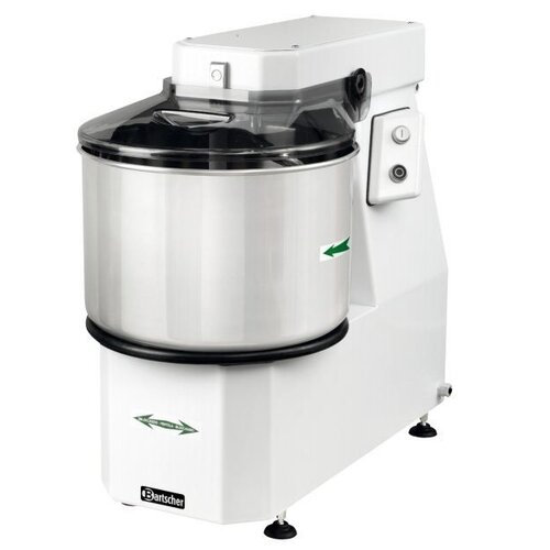 Bartscher Pétrin Spirale 25kg | Cuve Amovible 25 Ltrs | 1,5kW | Convient aux pâtes fermes