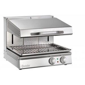 Bartscher Salamandre Inox + 3 Résistances Chauffantes - 4,8kW - 590x630x500(h)mm