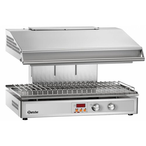 Bartscher Salamandre Hi-Light Inox + 4 Résistances Chauffantes - 6kW - 745x590x515(h)mm