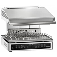 Salamandre Hi-Light Premium Inox + 3 Résistances Chauffantes - 4,5kW - 585x600x515(h)mm
