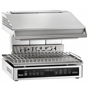 Bartscher Salamandre Hi-Light Premium Inox + 3 Résistances Chauffantes - 4,5kW - 585x600x515(h)mm