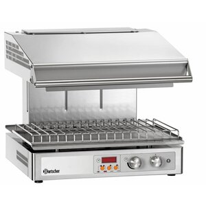 Bartscher Salamandre Hi-Light Inox + 3 Résistances Chauffantes - 4,5kW - 580x590x515(h)mm