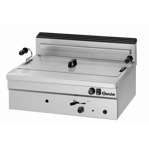 Bartscher Friteuse à Beignets à Gaz - Inox - 20 Litres- 700x585x390(h)mm