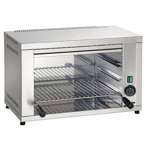 Bartscher Salamandre Inox -  2,2kW - 597x368x365(h)mm