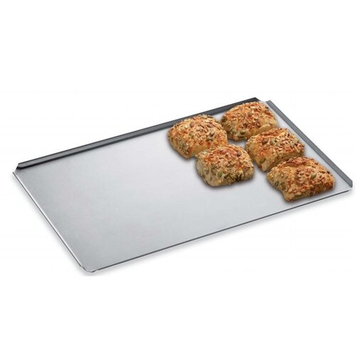Bartscher Plaque Four GN 1/1 - 4 Bords à Plis Inclinés - 1,5mm de Épaisseur - 530x325x10(h)mm
