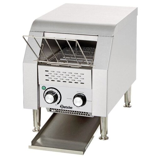 Bartscher Grille-Pain à Convoyeur Inox | MINI | 75 Toasts/Heure | 1340W