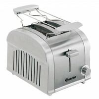 Grille-Pain Inox | 2 Tranches | 900W