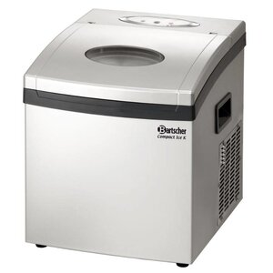 Bartscher Machine à Glaçons ''Compact Ice K'' - 10Kg/24h - 305x365x360(h)mm