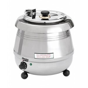 Bartscher Soupière 'De Luxe' | 9 Litres | Récipient Amovible Inox | Ø345-360(h)mm