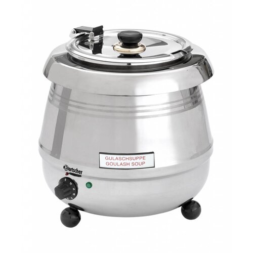 Bartscher Soupière 'De Luxe' | 9 Litres | Récipient Amovible Inox | Ø345-360(h)mm