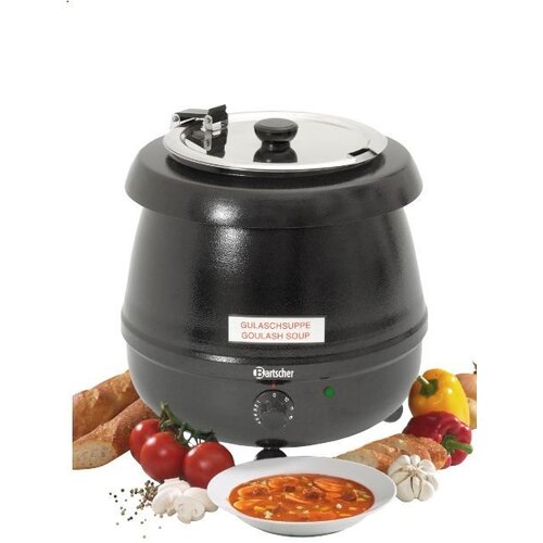 Bartscher Soupière 'Party' | 9 Litres | Récipient Amovible Inox | Ø345-360(h)mm