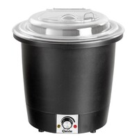 Soupière Noire | 10 Litres | Boîtier Synthétique | Ø330-380(h)mm