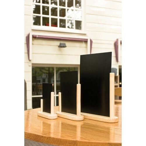 Securit Tableau Ardoise de Table Nature - Disponibles En 3 Tailles