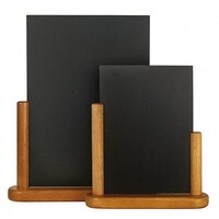 Tableau Ardoise de Table Teck - Disponibles En 3 Tailles