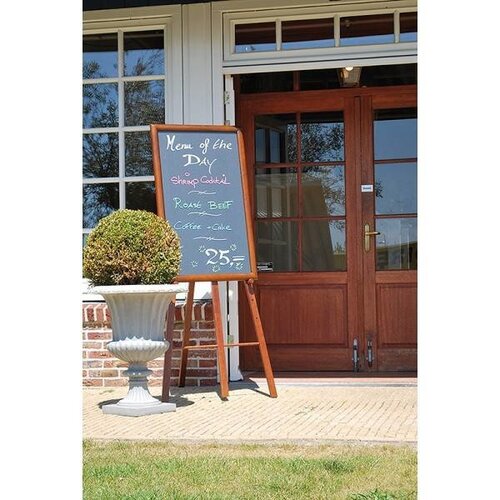 Securit Chevalet de Table Wengé - 1650(h)mm