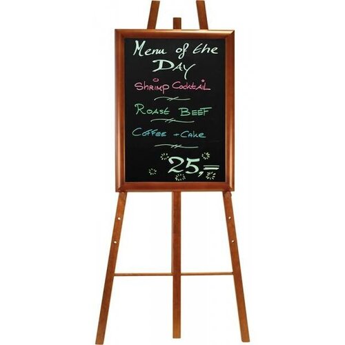 Securit Chevalet de Table Wengé - 1650(h)mm