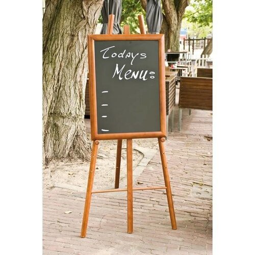 Securit Chevalet de Table Wengé - 1650(h)mm