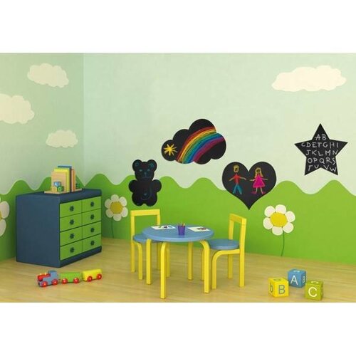 Securit Ardoise Silhouette Ours + 1 Feutre Craie