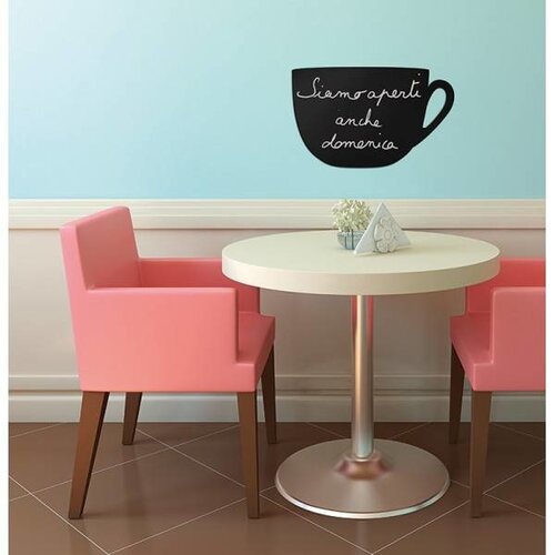 Securit Ardoise Silhouette Tasse + 1 Feutre Craie