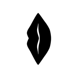 Securit Ardoise Silhouette Kiss + 1 Feutre Craie