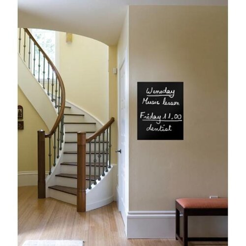 Securit Ardoise Silhouette Carré + 1 feutre Craie