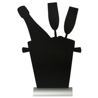 Ardoise Silhouette Champagne + 1 Feutre Craie