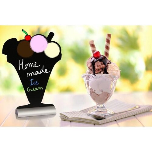 Securit Ardoise Silhouette Glace + 1 Feutre Craie