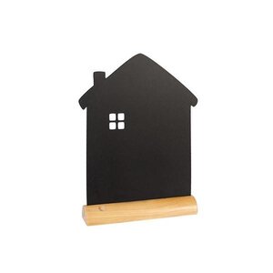 Securit Ardoise Silhouette Maison + 1 Feutre Craie Blanc